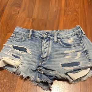 American eagle jean shorts